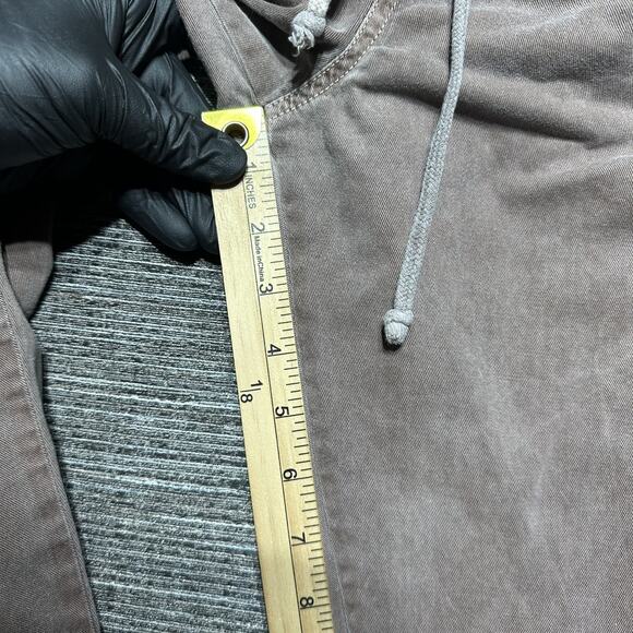 Crazy Shirts Pants Men's Size L Brown Chocolate Dyed Lounge Drawstring Faded VTG - Picture 7 of 14